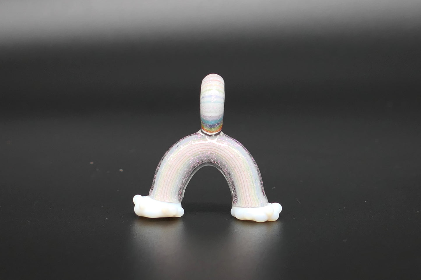 Rainbow Pendant By// RJ Glass.
