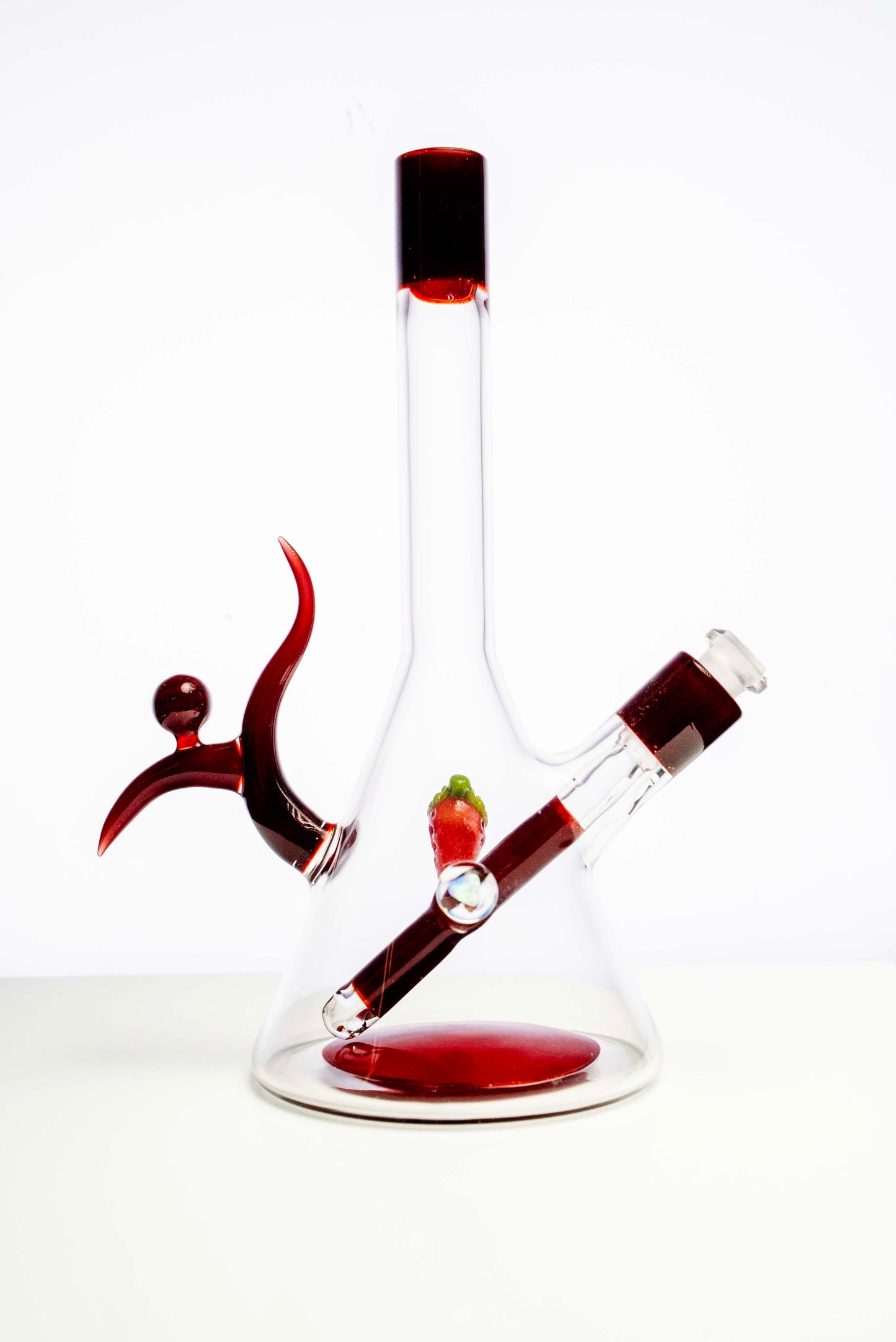Strawberry Beaker// by Strawberry Glass