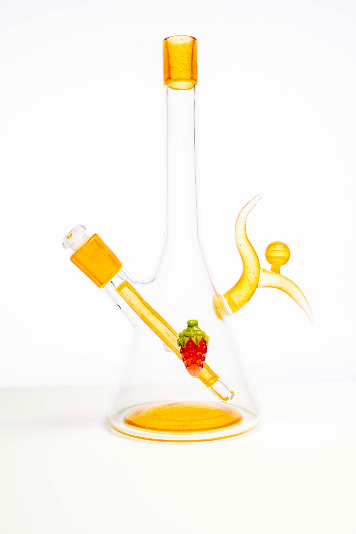 Strawberry Beaker// by Strawberry Glass