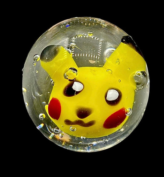 Marble Pikachu & Pikachu Pearl By// Melty Glass il
