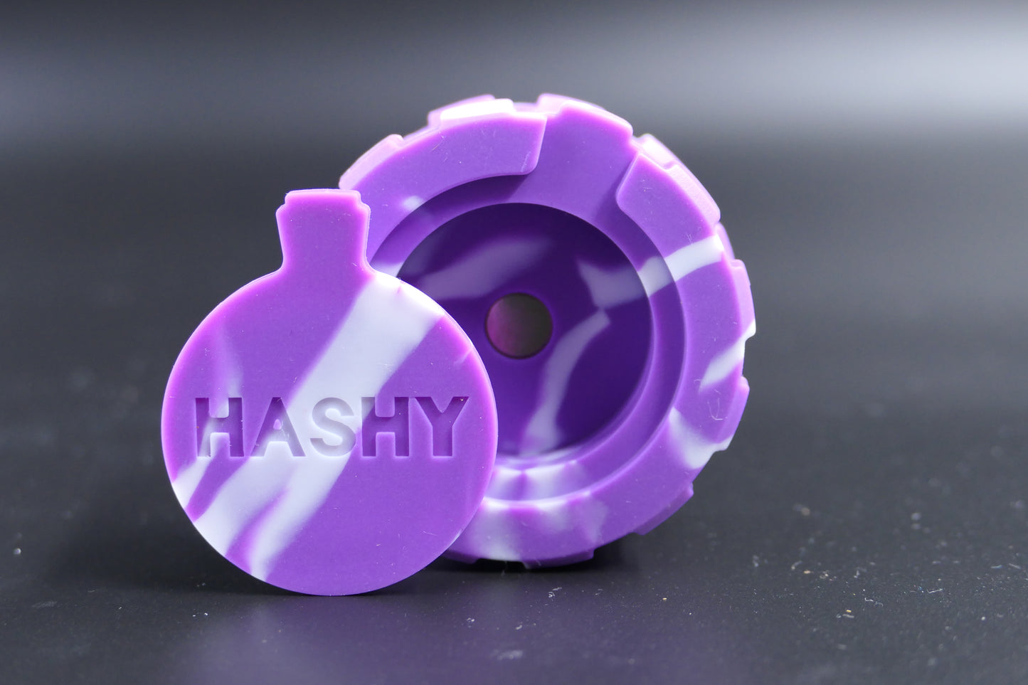 Purple HASHY-100% Silicone Grinder