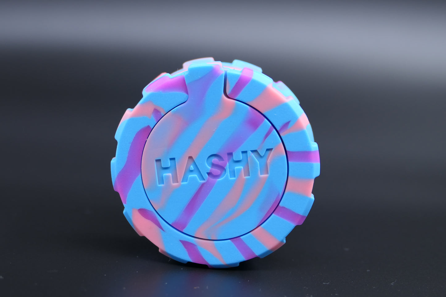 Purple-Blue HASHY-100% Silicone Grinder