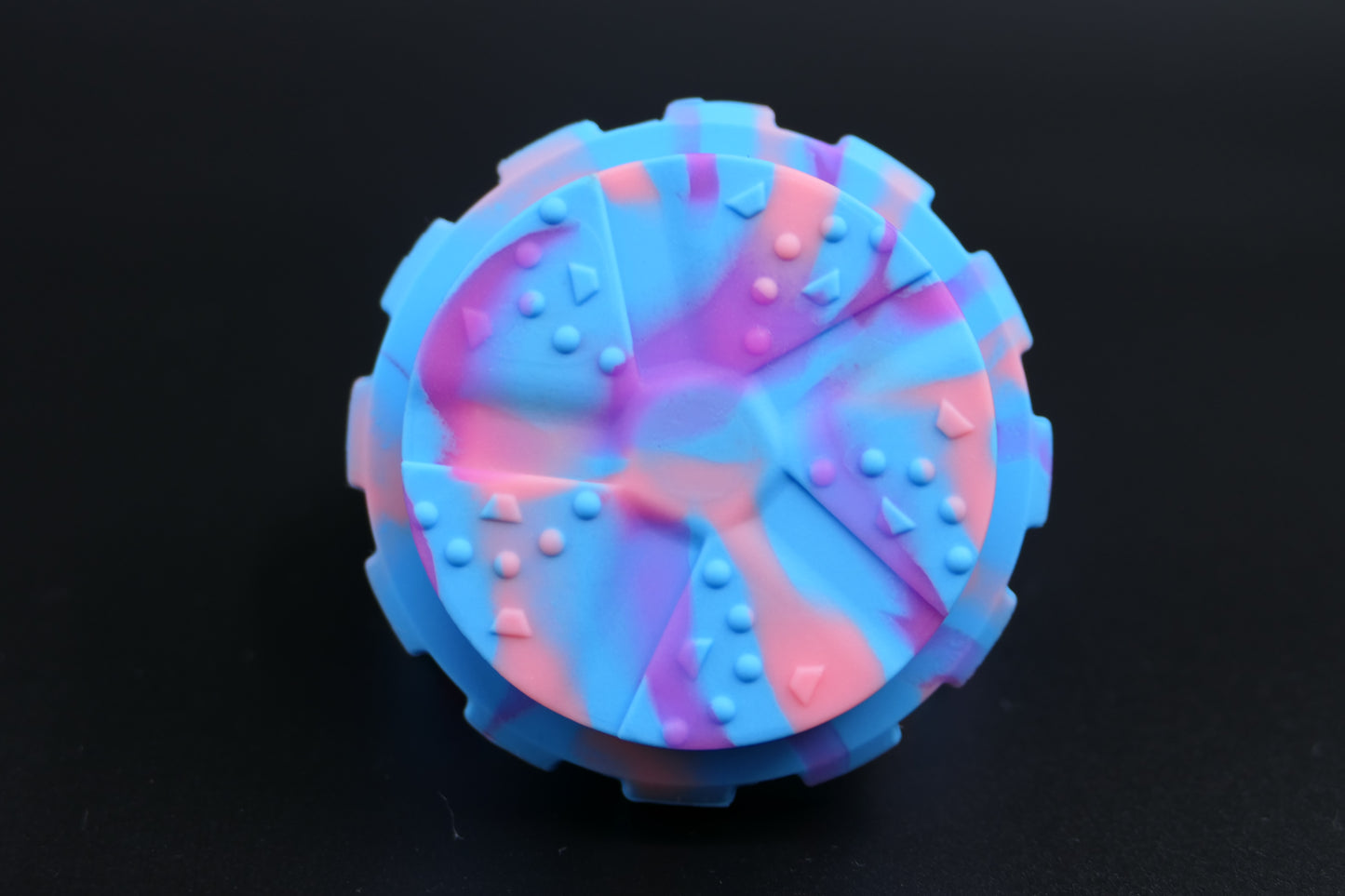 Purple-Blue HASHY-100% Silicone Grinder