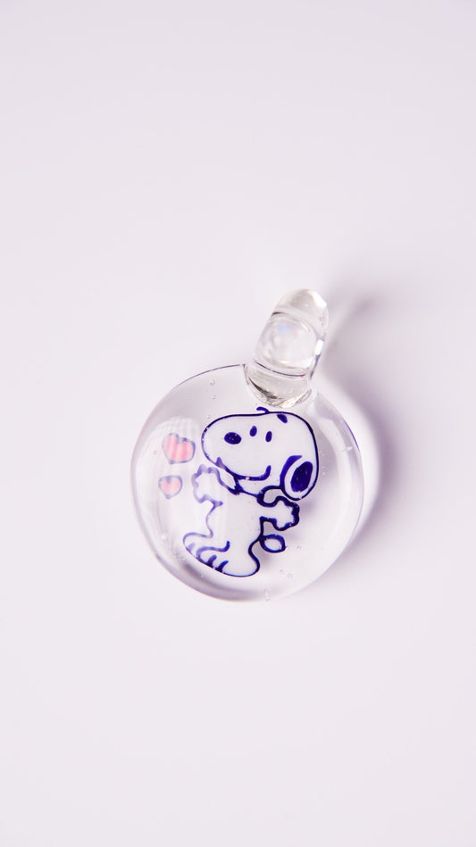Snoopy Pendant By// Avi Glass