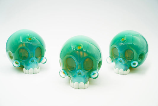 Green Skull By// Nic Asturion