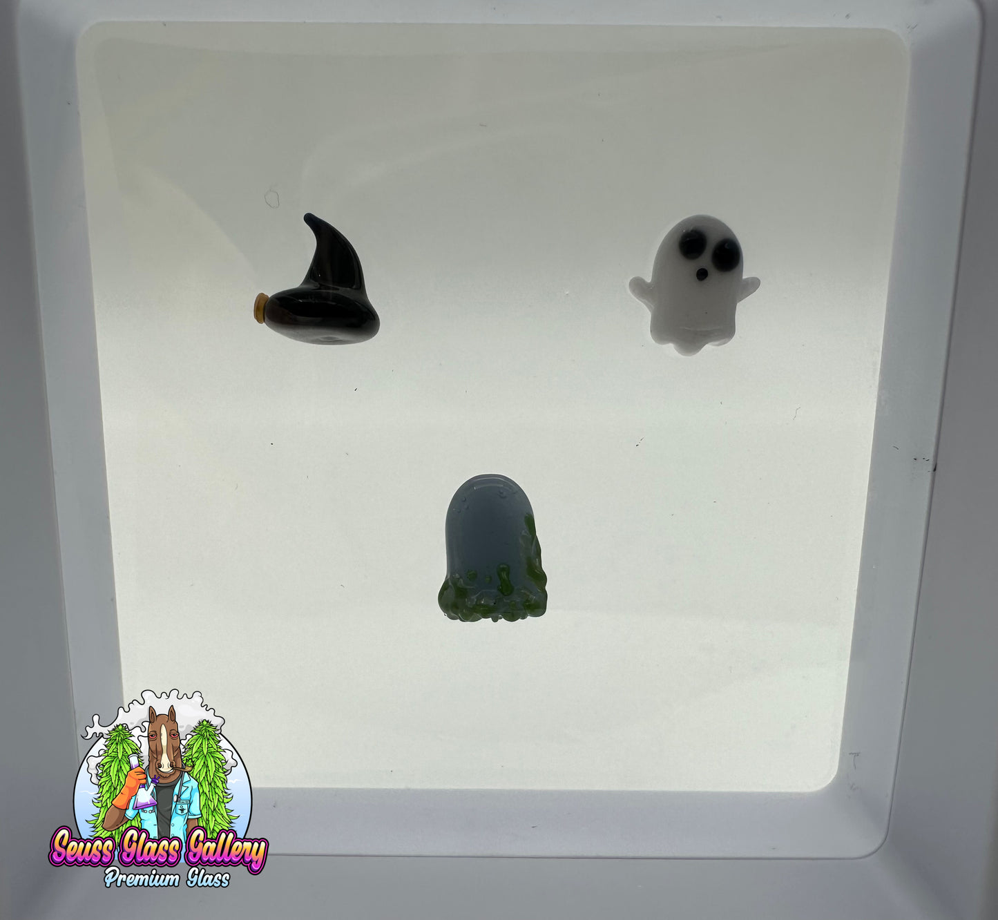 Halloween Pillars By// Melty Glass il